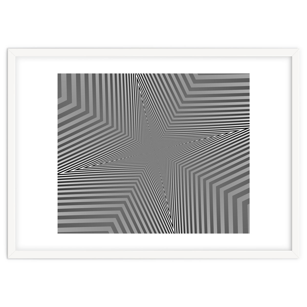 Abstract Triangle Pattern Geometric