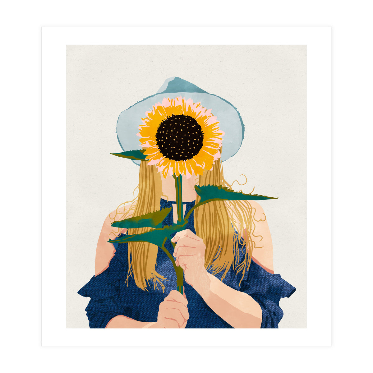Miss Sunflower V2 (Print Only)