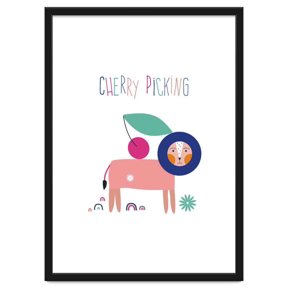 Kids Cherry Picking Rgb