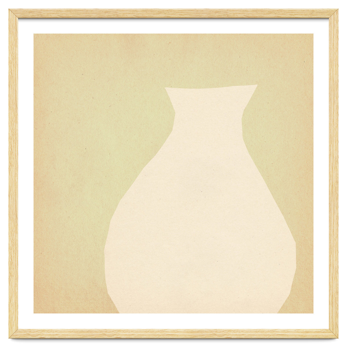 Soft green vase