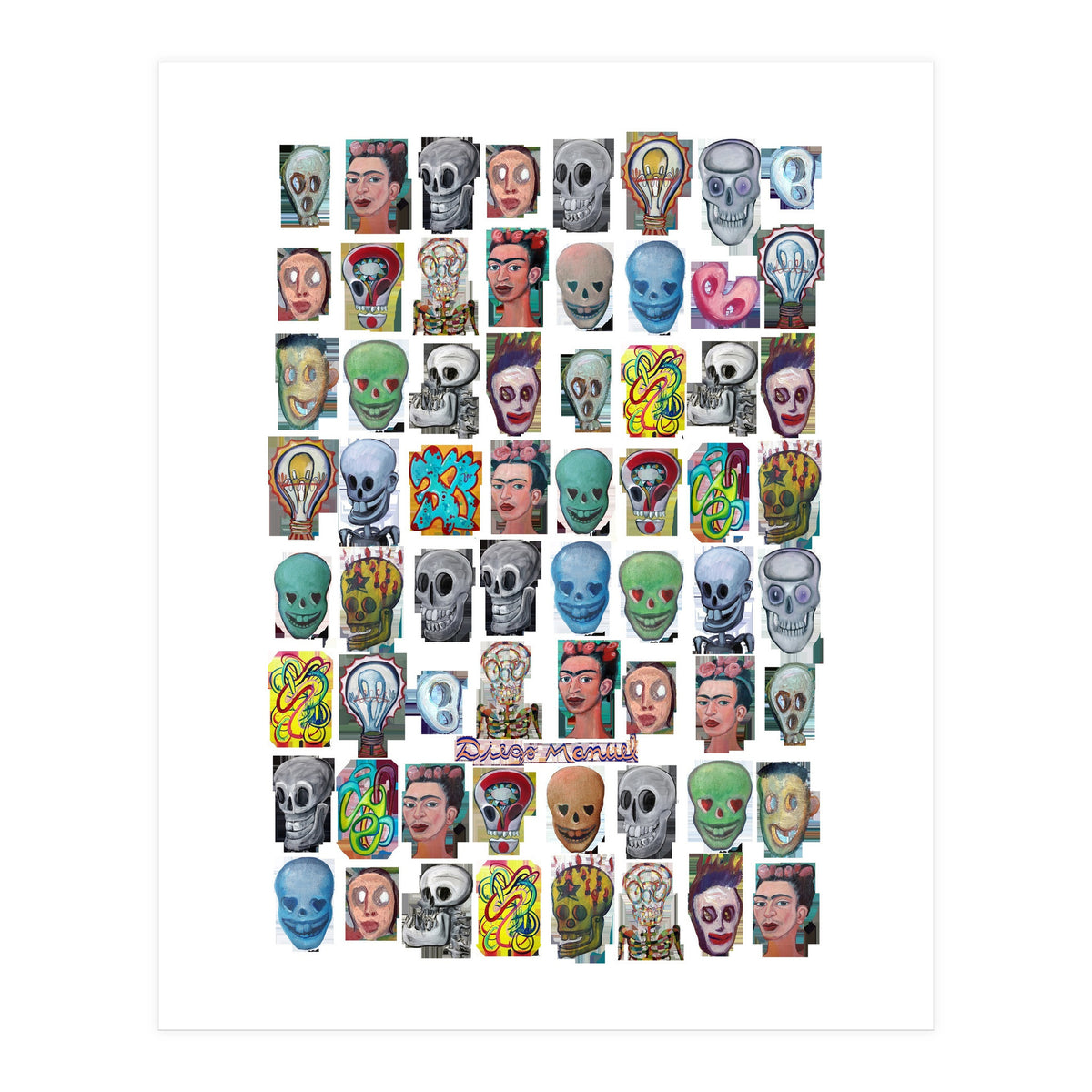 Calaveras Y Fridas (Print Only)