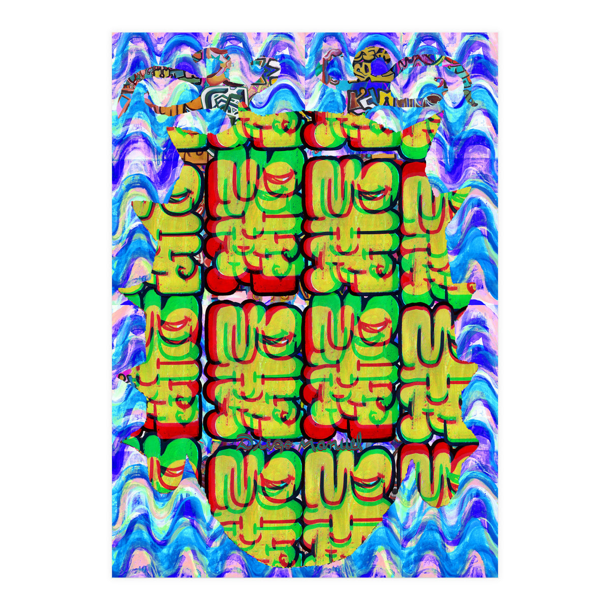 Graffiti Digital 9 (Print Only)