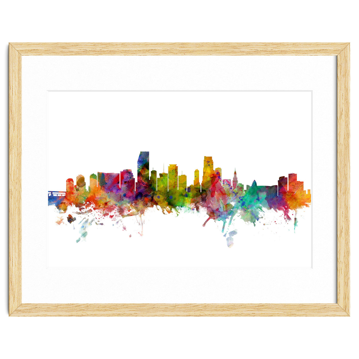 Miami Florida Skyline