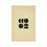 Abstract mid-century modern shapes (Print Only) thumbnail