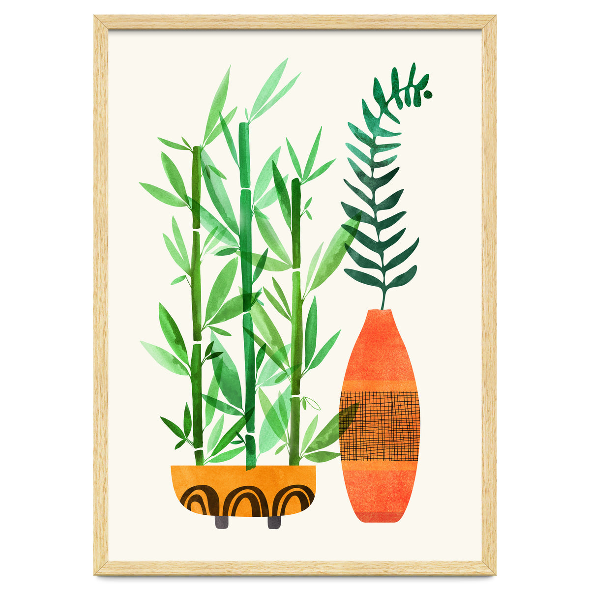 Bamboo And Fern