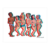 Fiesta En La Playa 4 3d 2 (Print Only) thumbnail