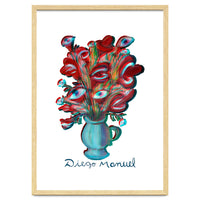 Flores Y Ojos 3d