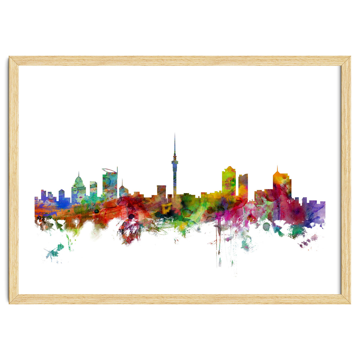 Auckland New Zealand Skyline