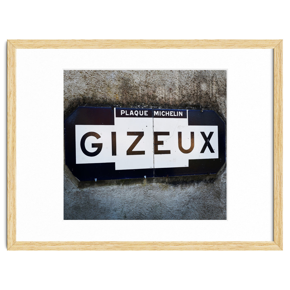 French sign: Gizeux