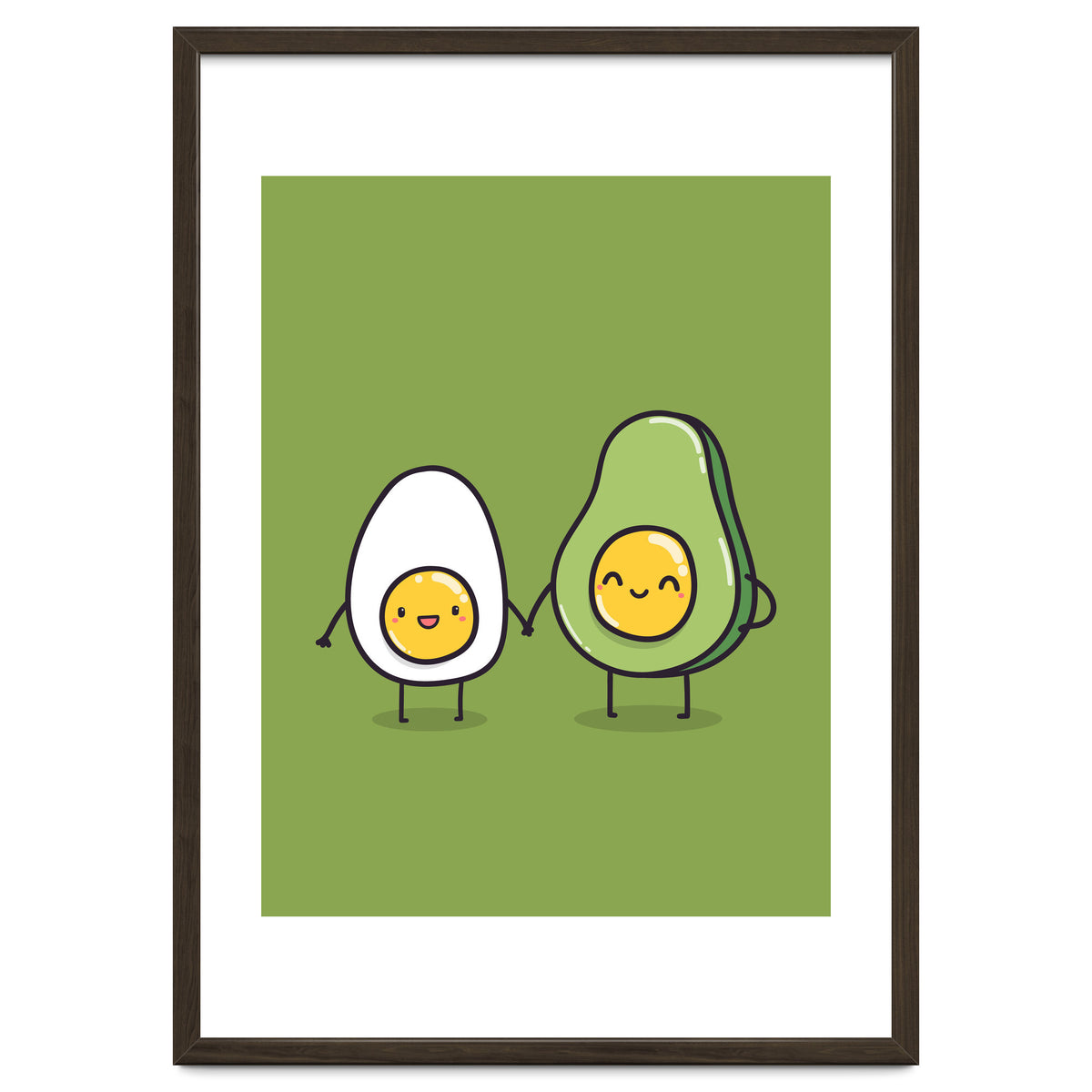 Egg Avocado best friends