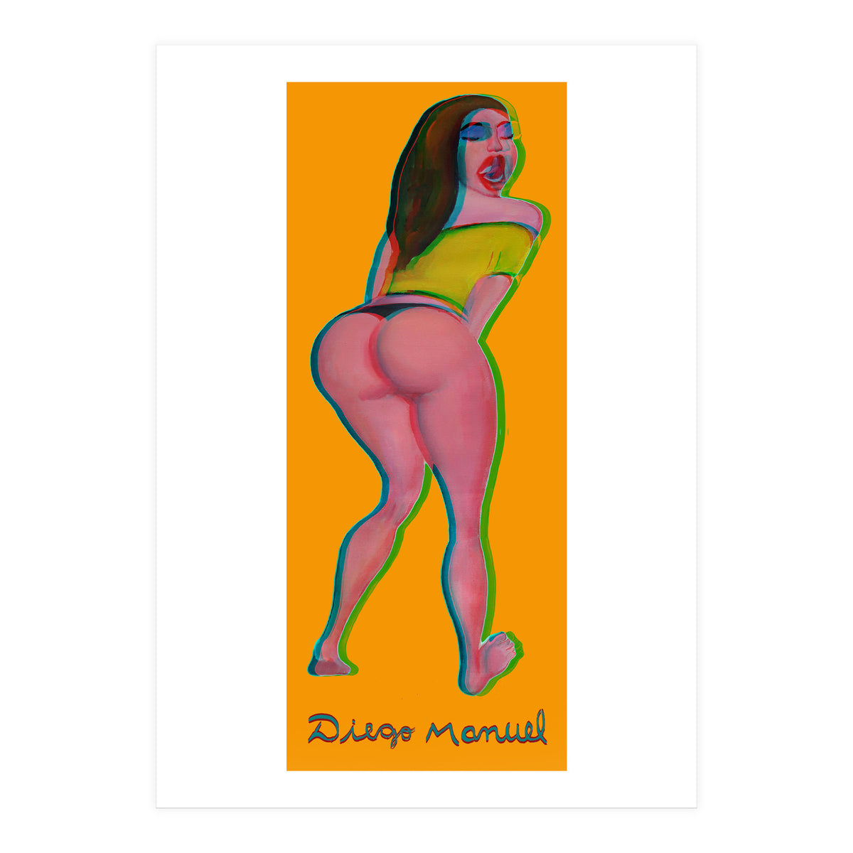 Chica Sensual 2 3d (Print Only)