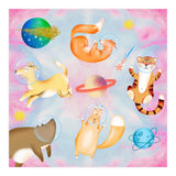 Happy Animals In The Space (Print Only) thumbnail