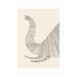 Elephant (on Beige) (Print Only) thumbnail