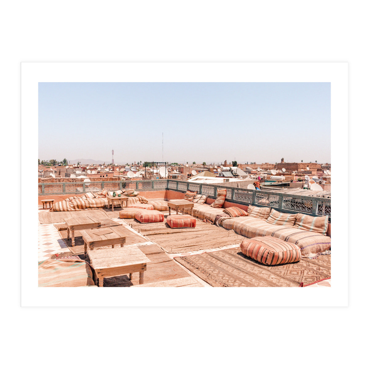 Moroccan Rooftop 1 (Print Only)
