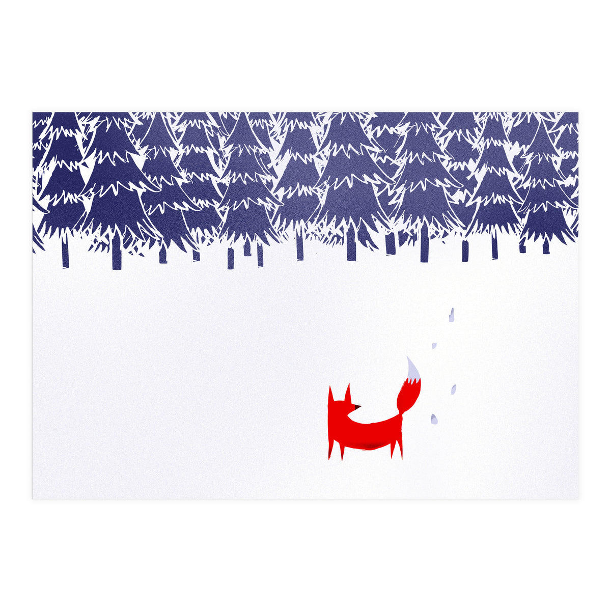 Alone In The Forest (Print Only)
