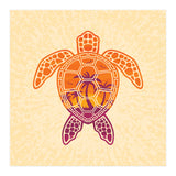 Tropical Sunset Sea Turtle Design (Print Only) thumbnail