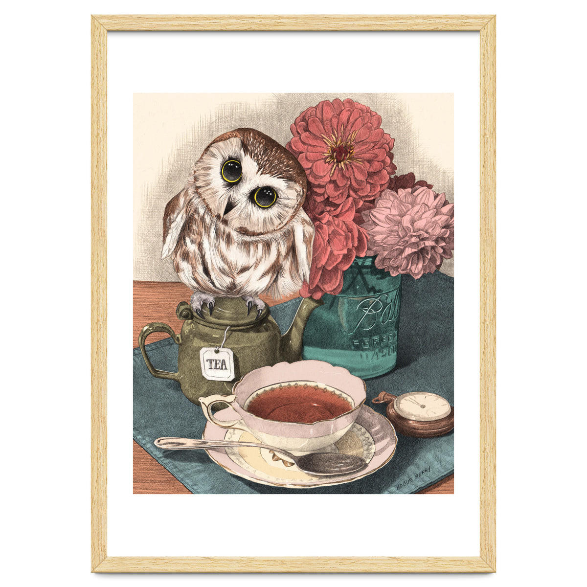 Sweet Little Tea Owl