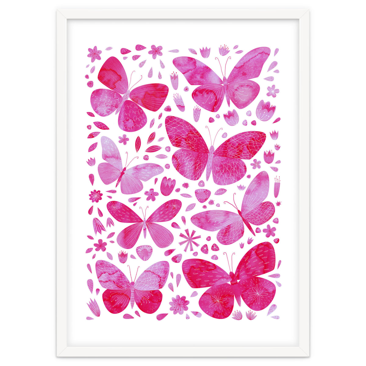 Pink Butterflies
