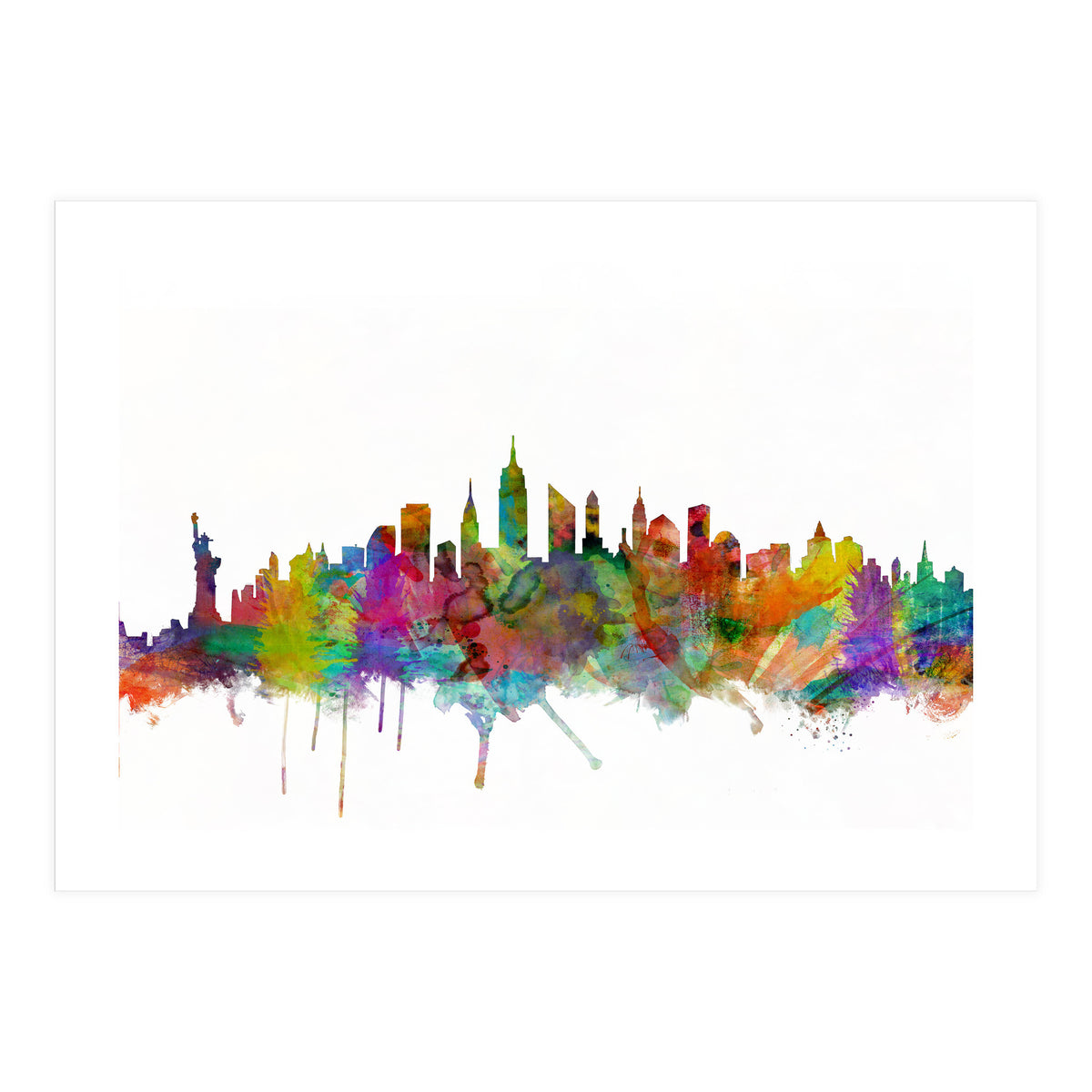 New York City Skyline (Print Only)