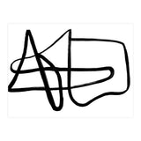 Black and White Line Art #1 (Print Only) thumbnail