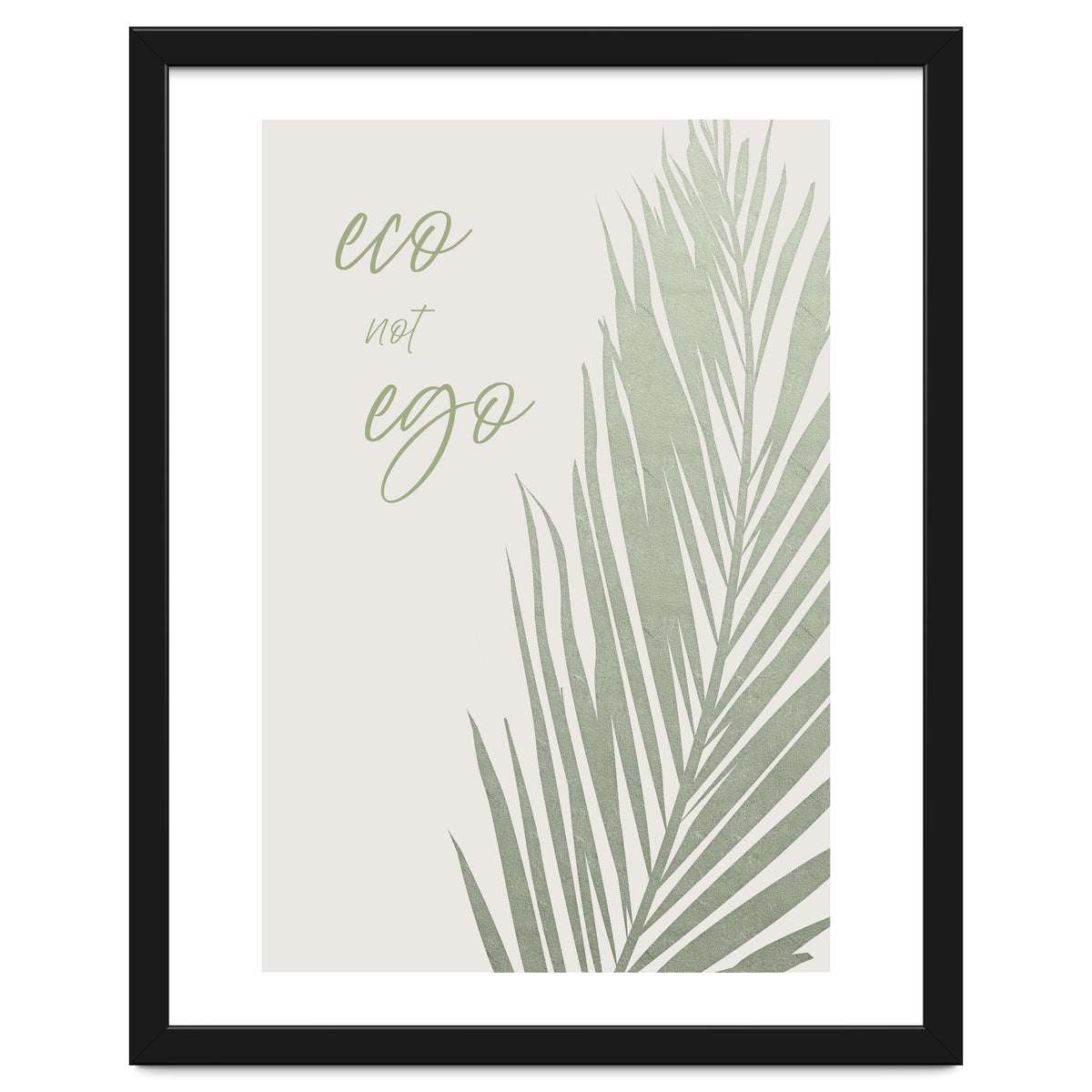 Eco not ego