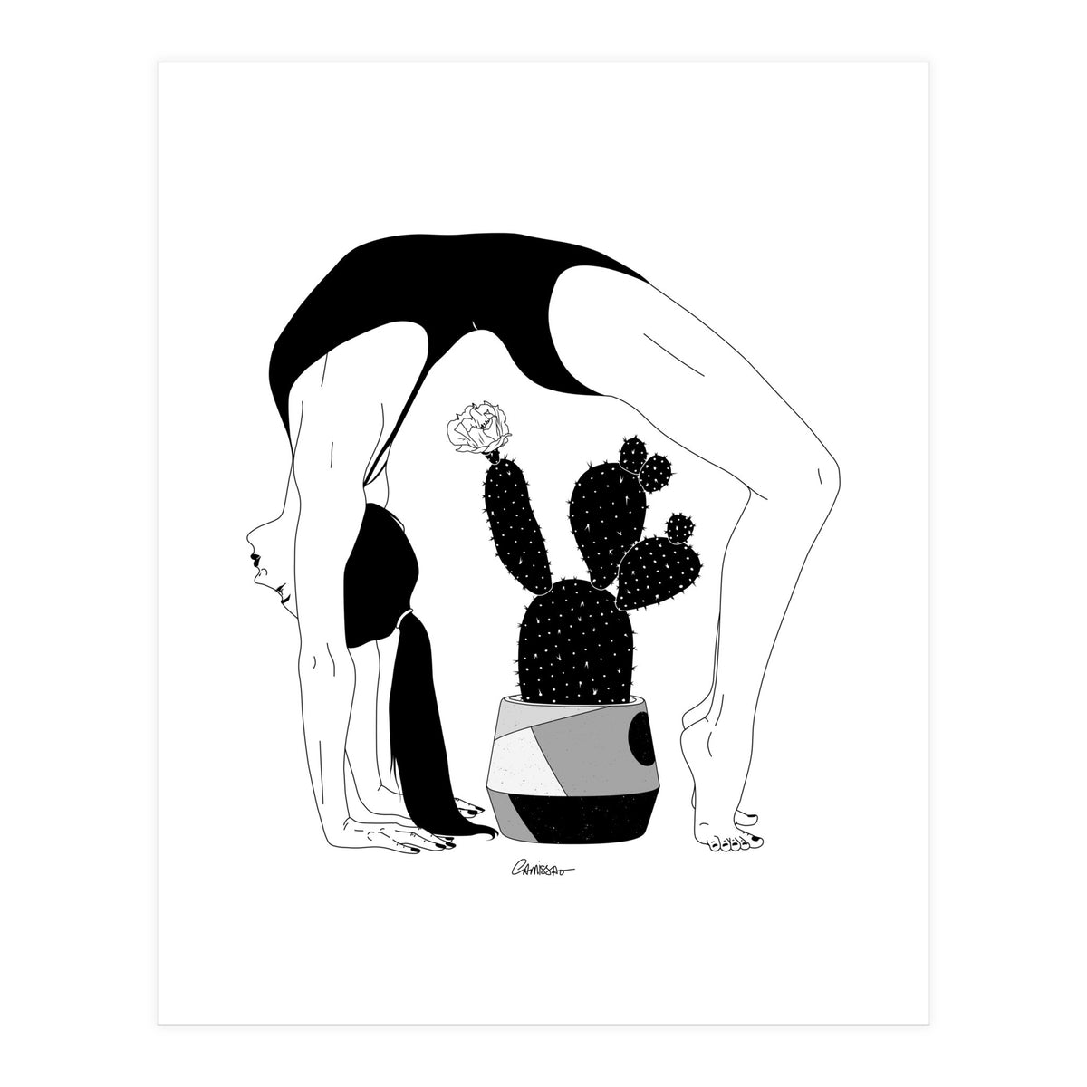 Prickly Gymnastic (Print Only)