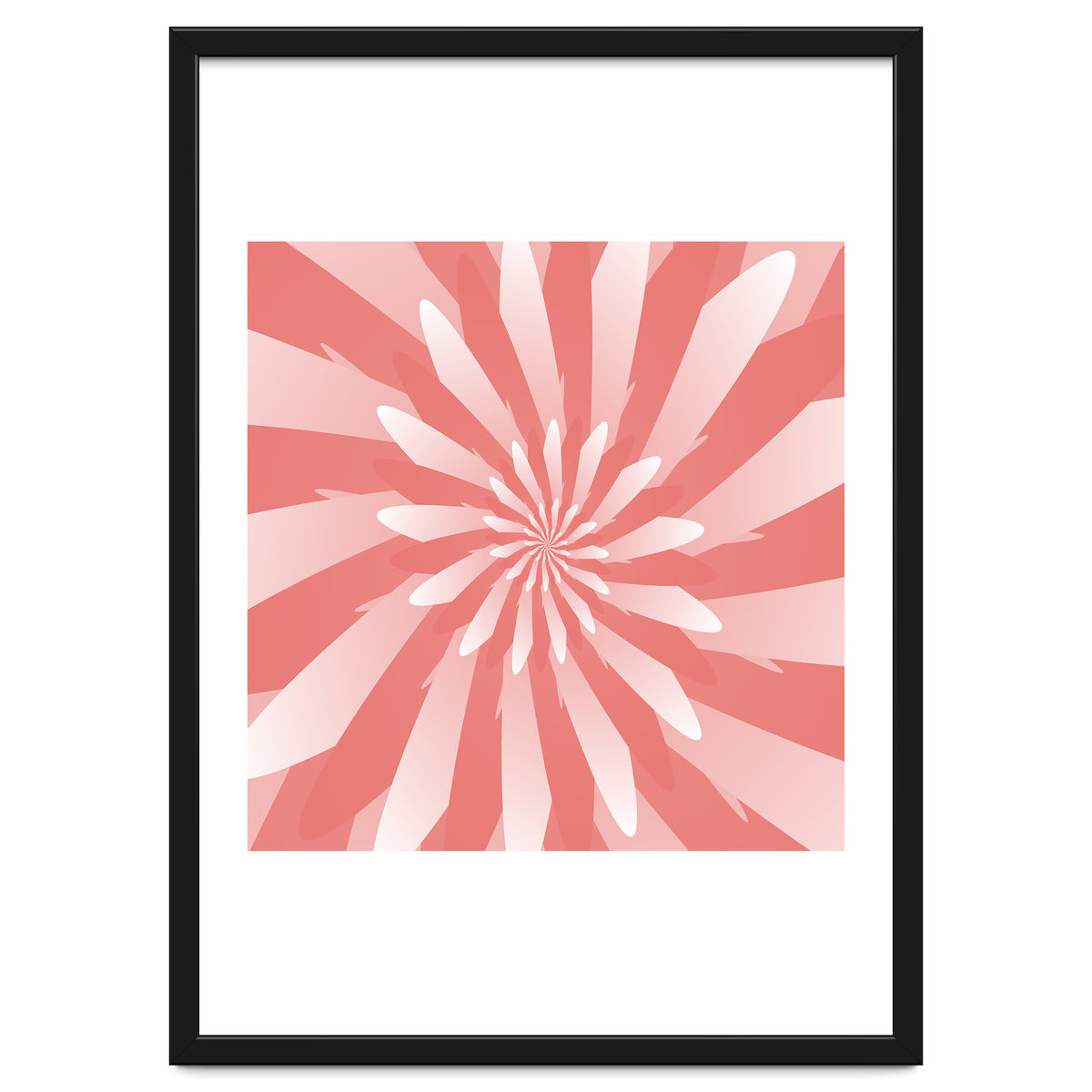 Flower Pattern Spiral