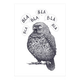 Owl Bla Bla Bla (Print Only) thumbnail