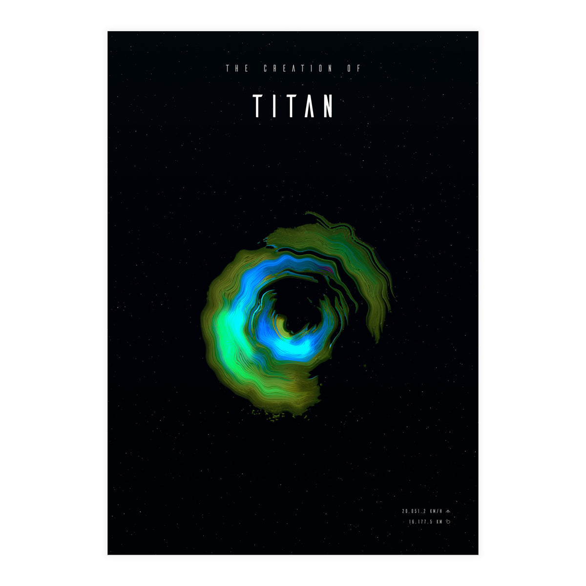 The Creation of Titan (Print Only)