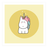 Kawaii Cute Unicorn (Print Only) thumbnail