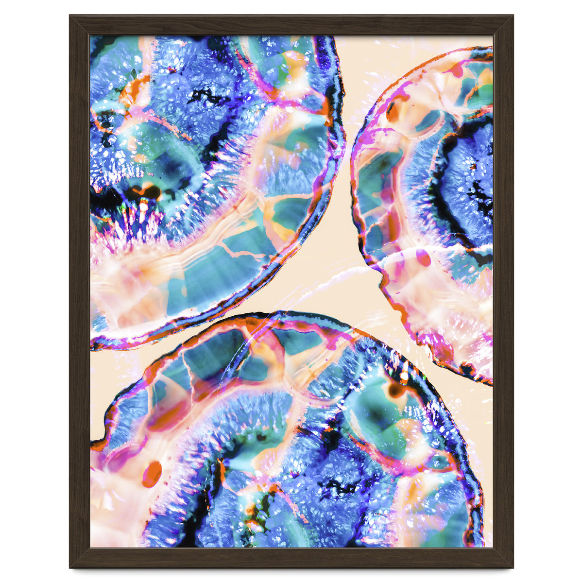 Abstract Agate Painting