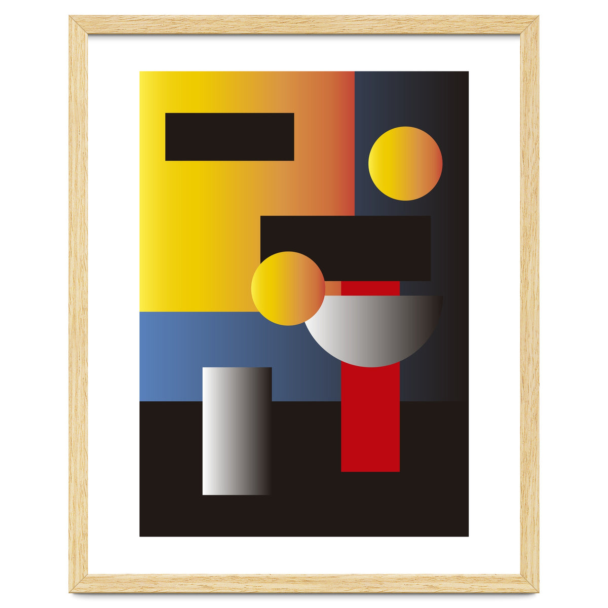 Modern Geometric Abstract 10