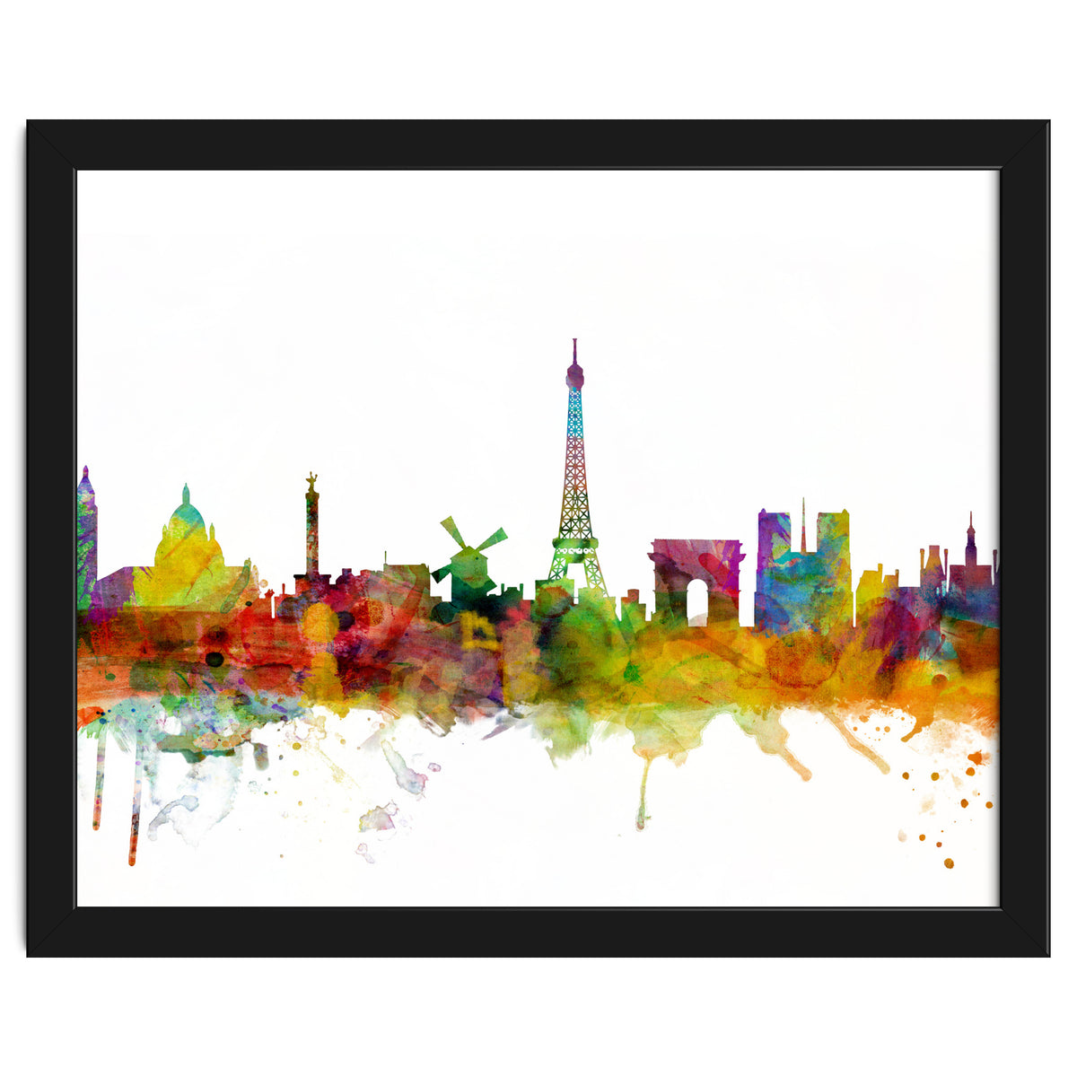 Paris France Skyline