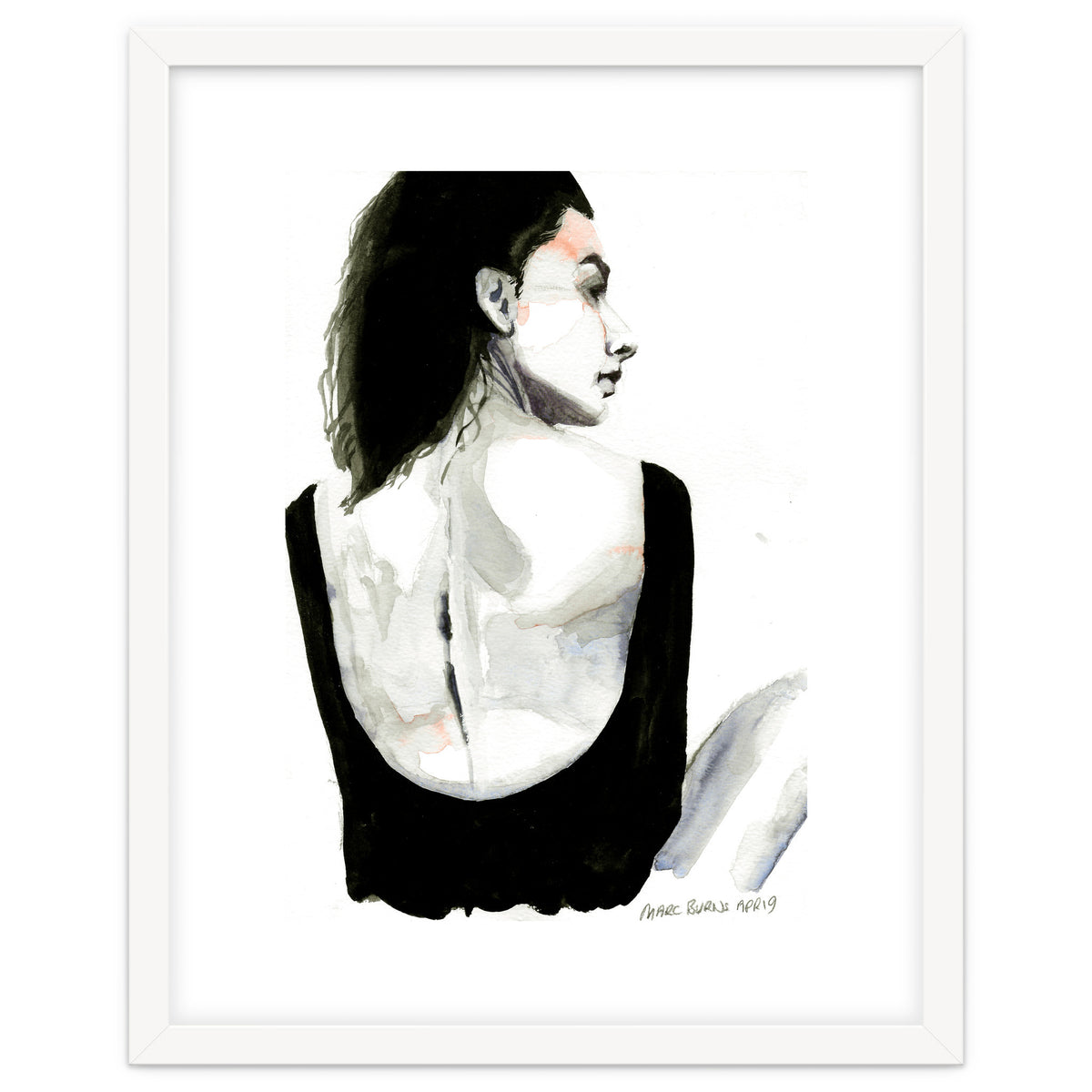 Untitled #4 - Woman with her back to us