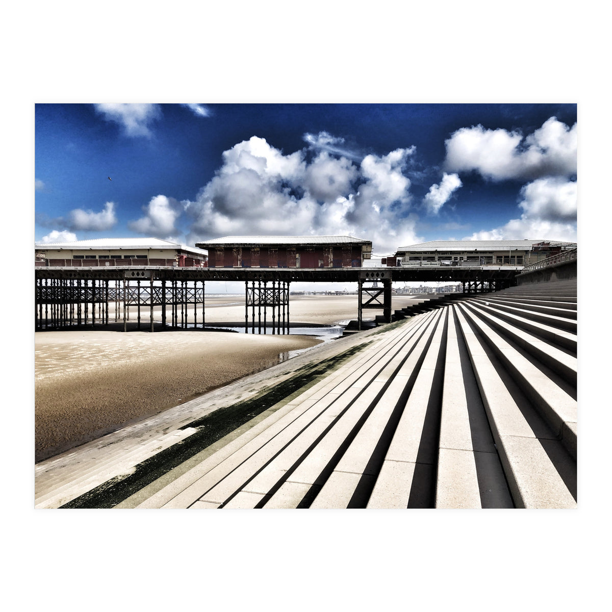 Blackpool South Pier Img 9899 (Print Only)
