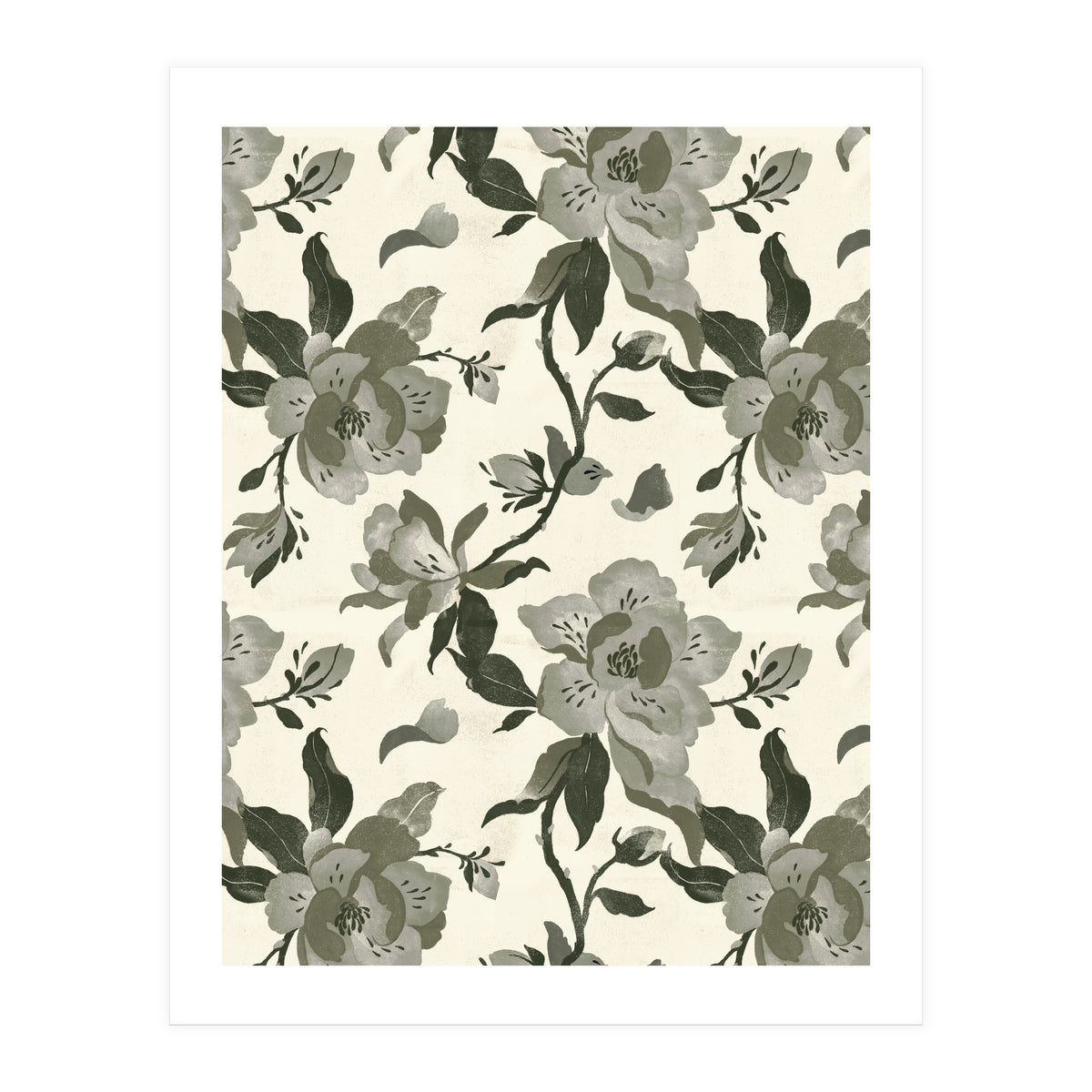 Black Magnolias (Print Only)