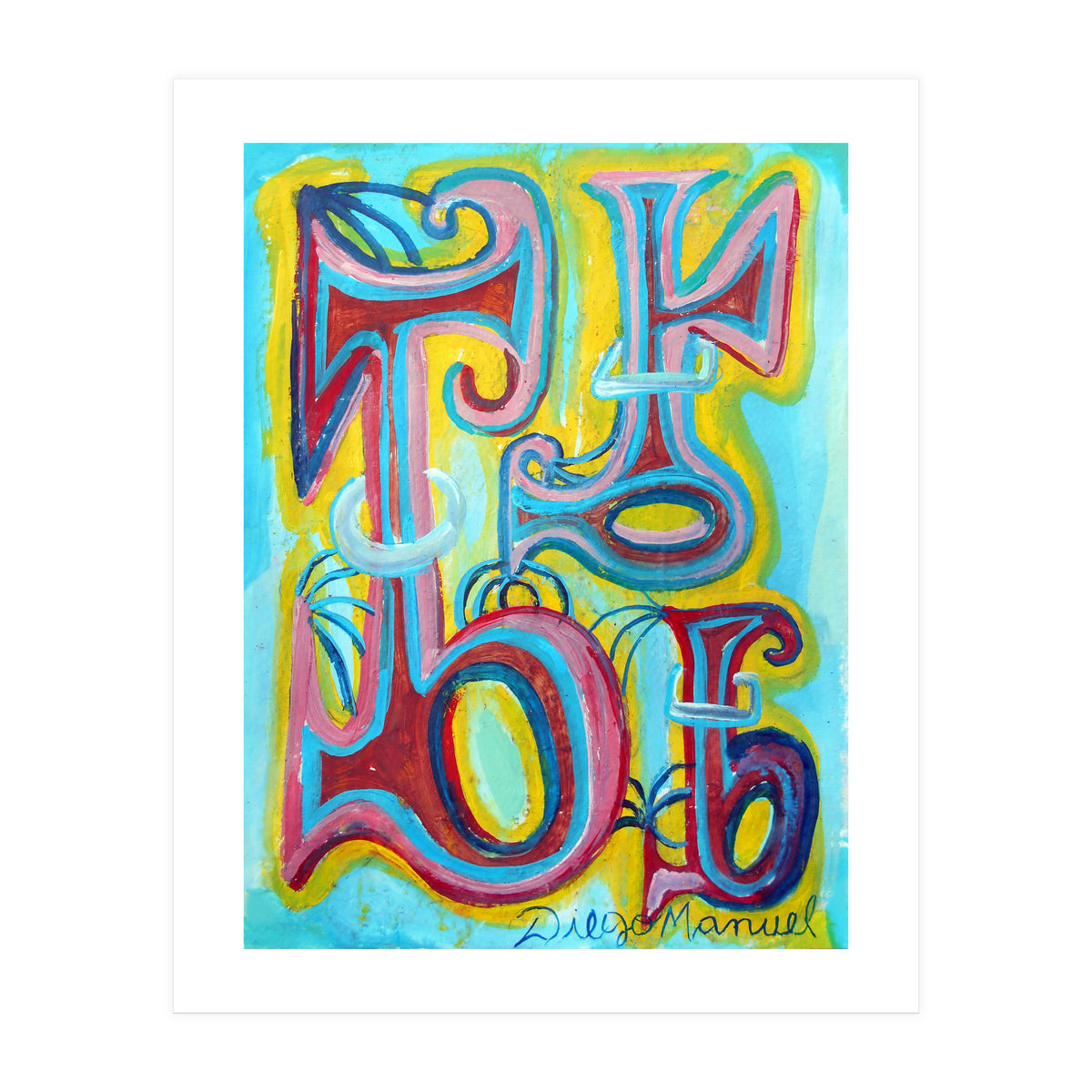 Pop Abstracto 2021 4 (Print Only)