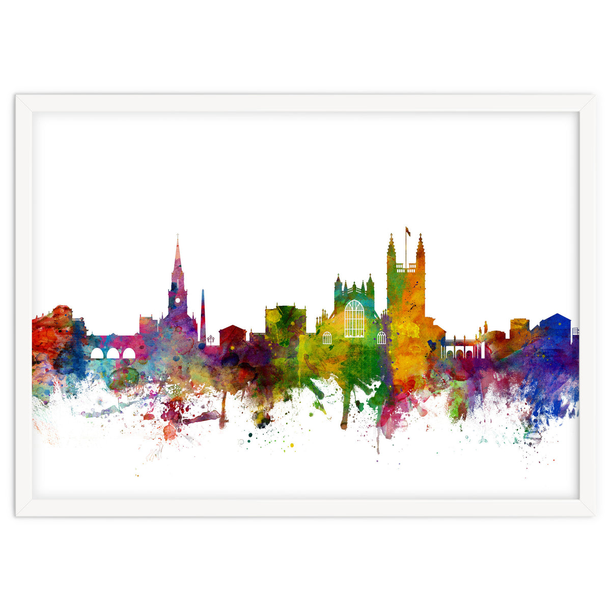 Bath England Skyline Cityscape