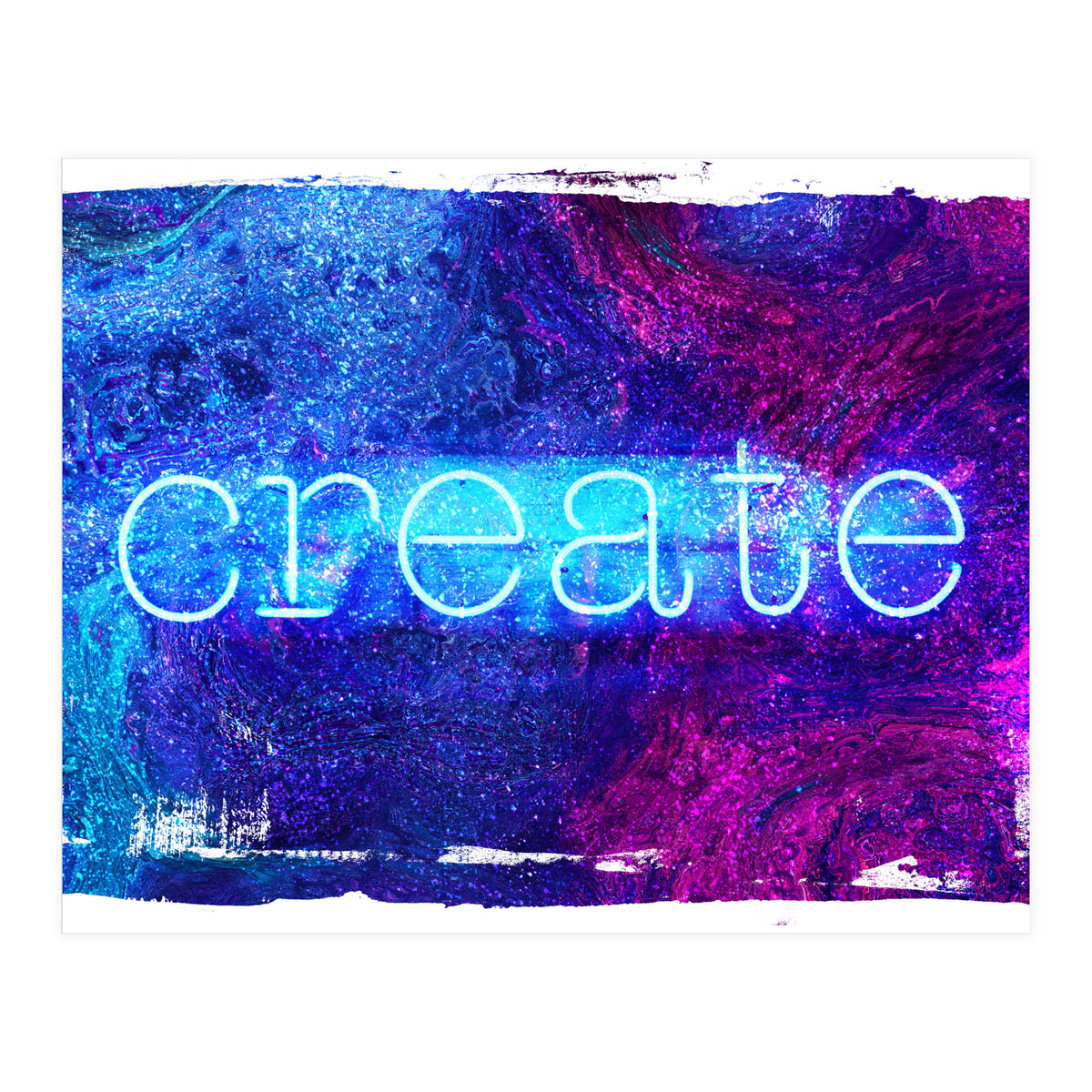 Neon Collection - Create (Print Only)