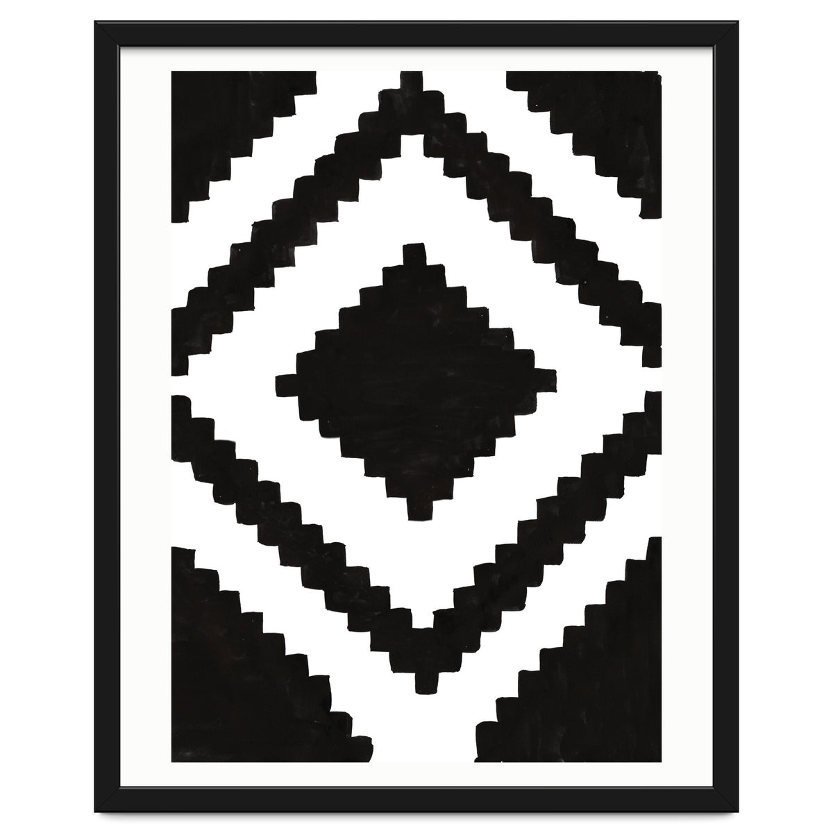 Patterns Aztec Black