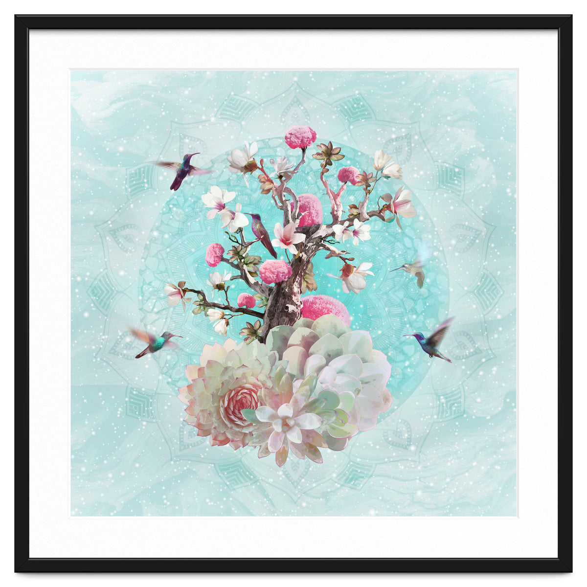 Floral Hummingbird
