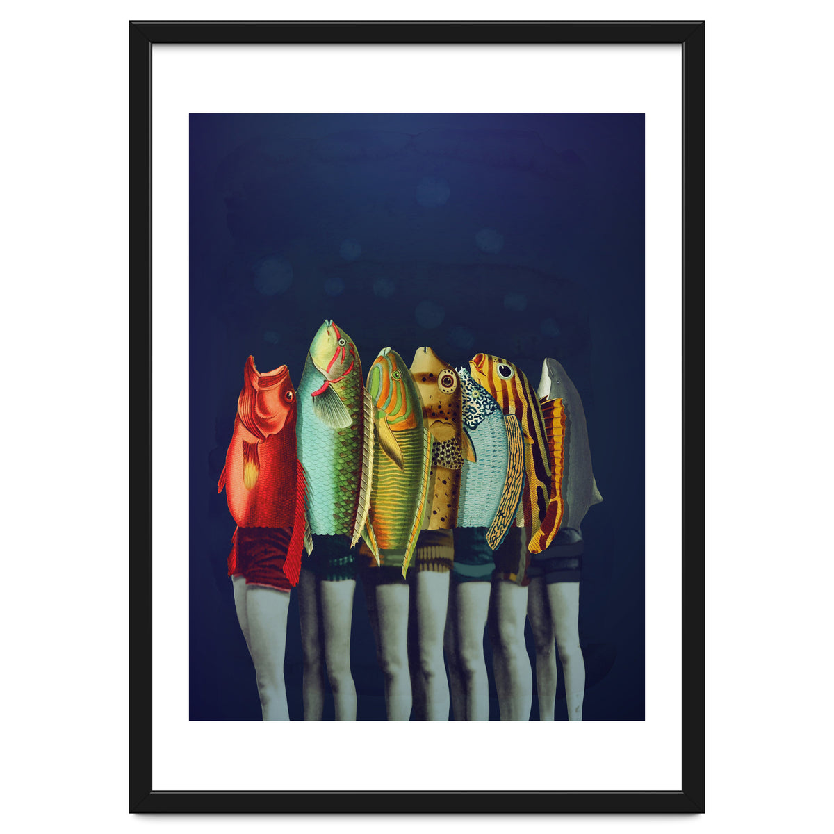 A Gaggle Of Reverse Mermaids