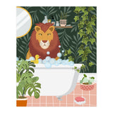 Lion in My Bathtub (Print Only) thumbnail