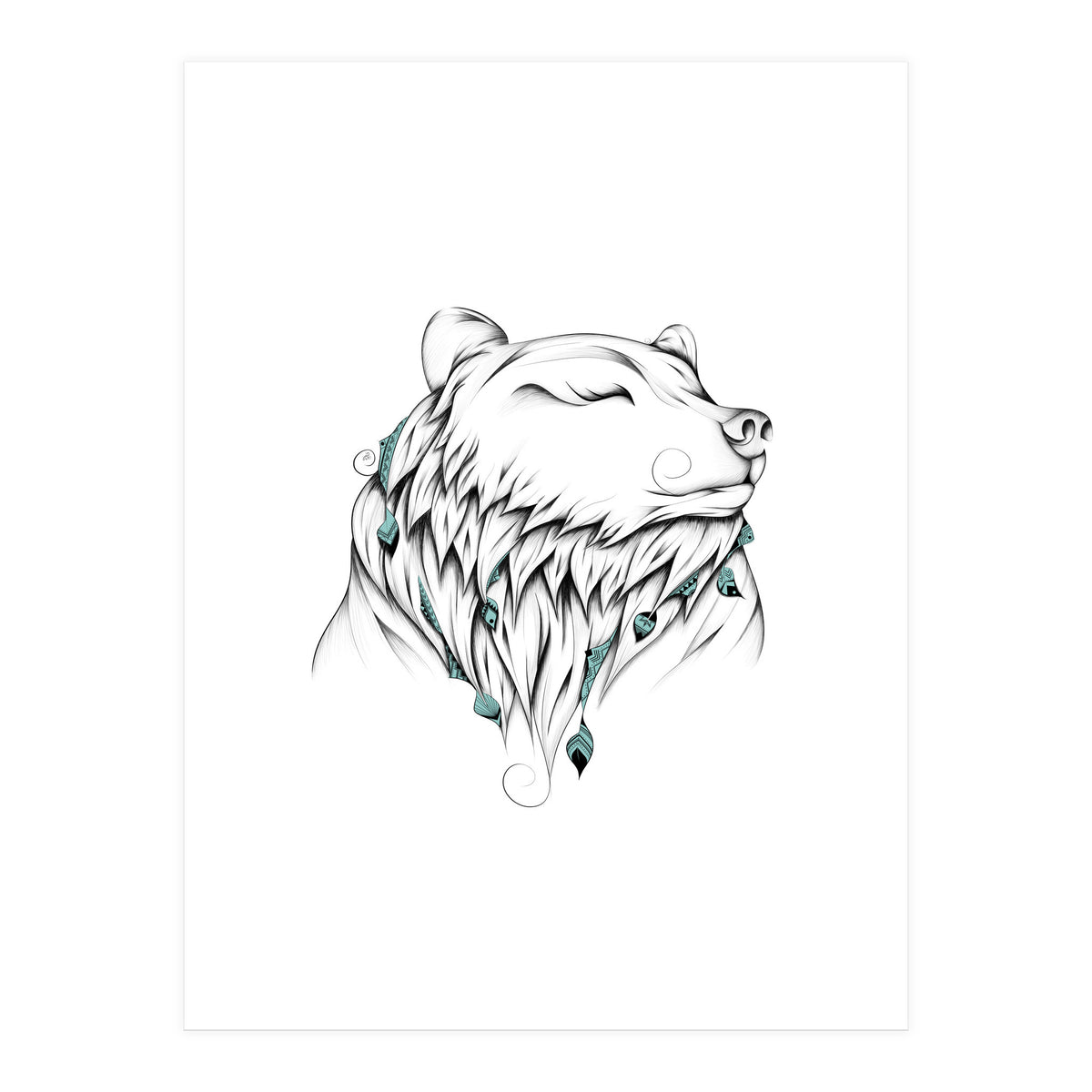 Poetic Bear (Print Only)