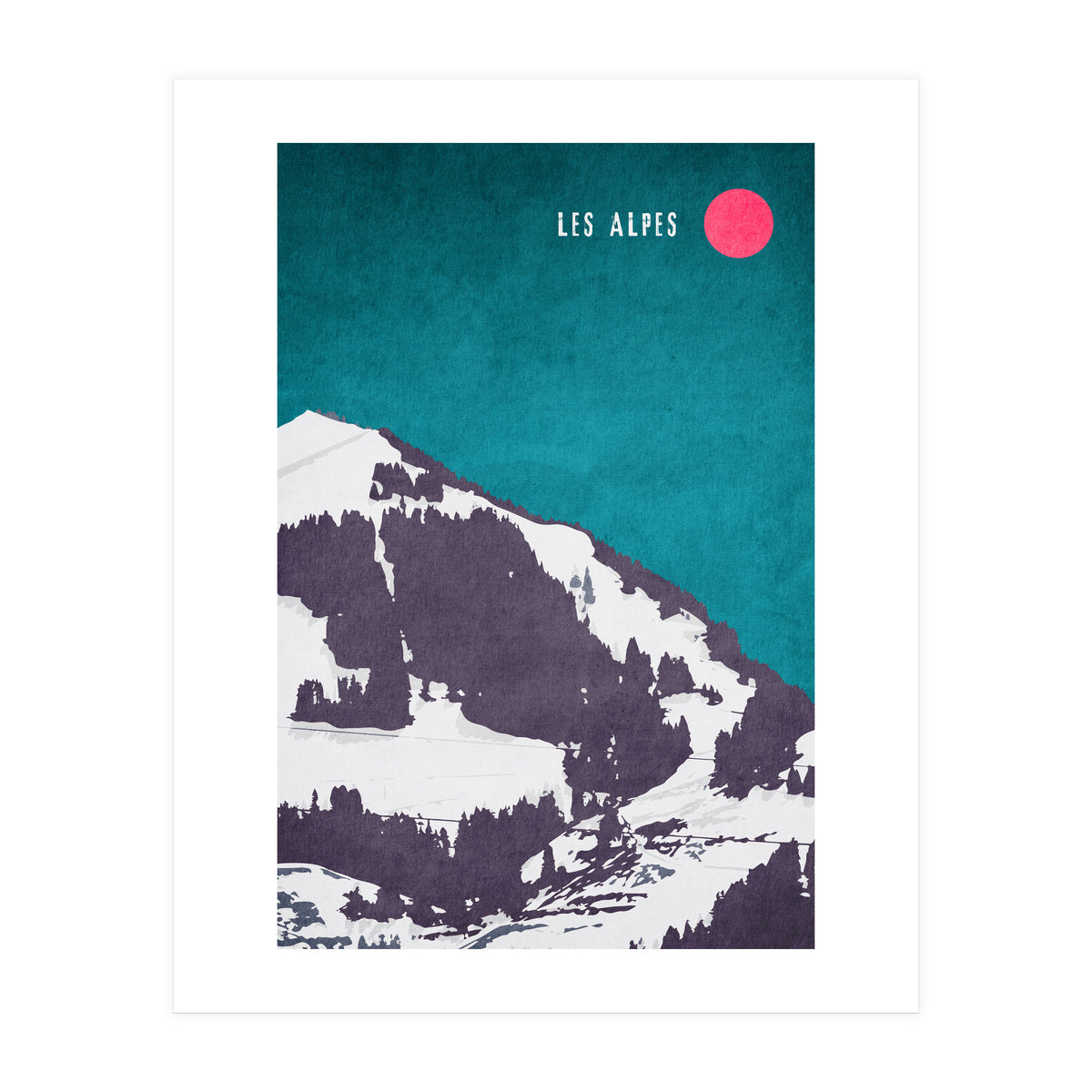 Les Alpes (Print Only)