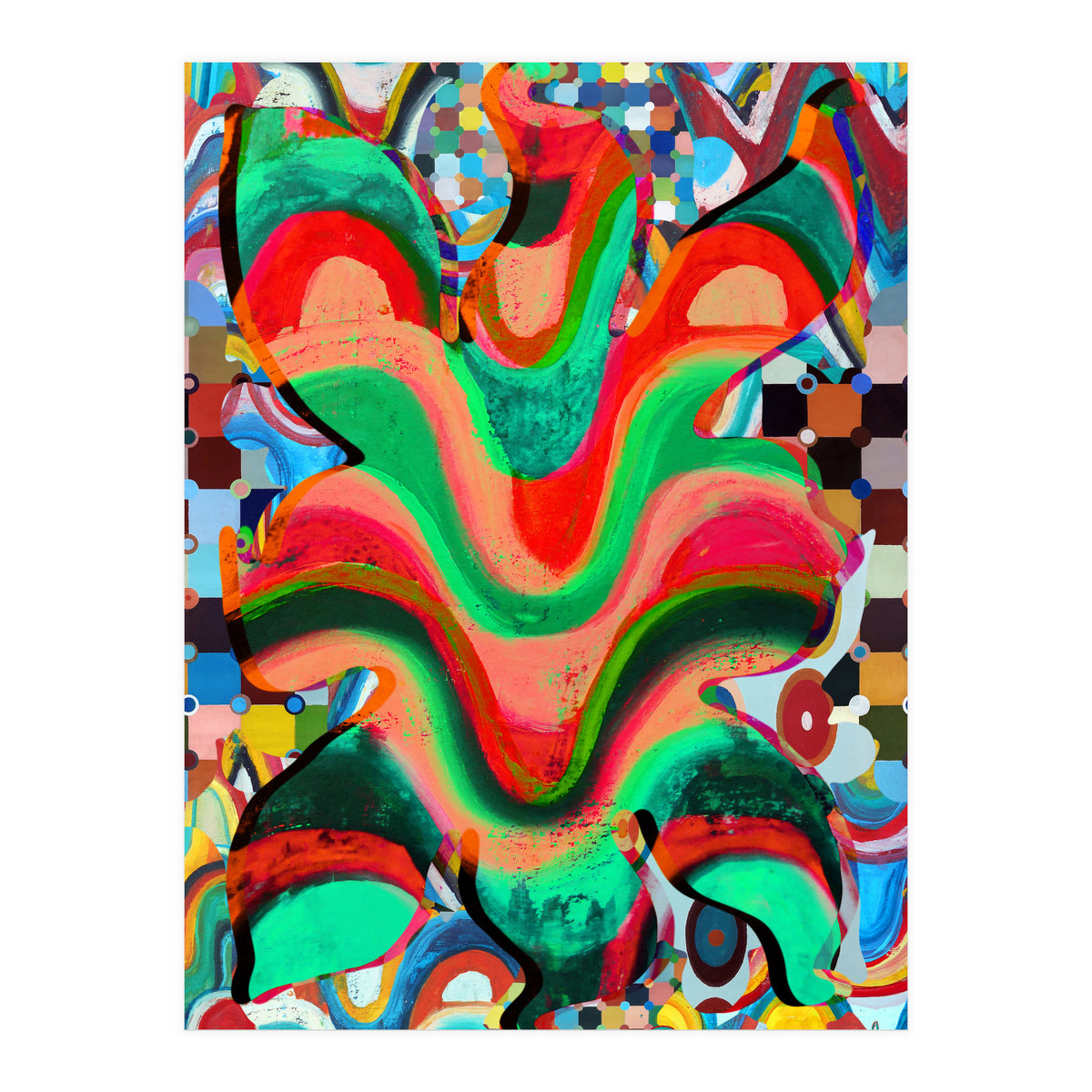 Pop Abstract 2023 Tapiz 84 (Print Only)