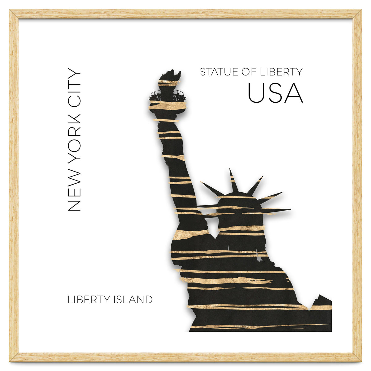 Urban Art NYC Statue of Liberty