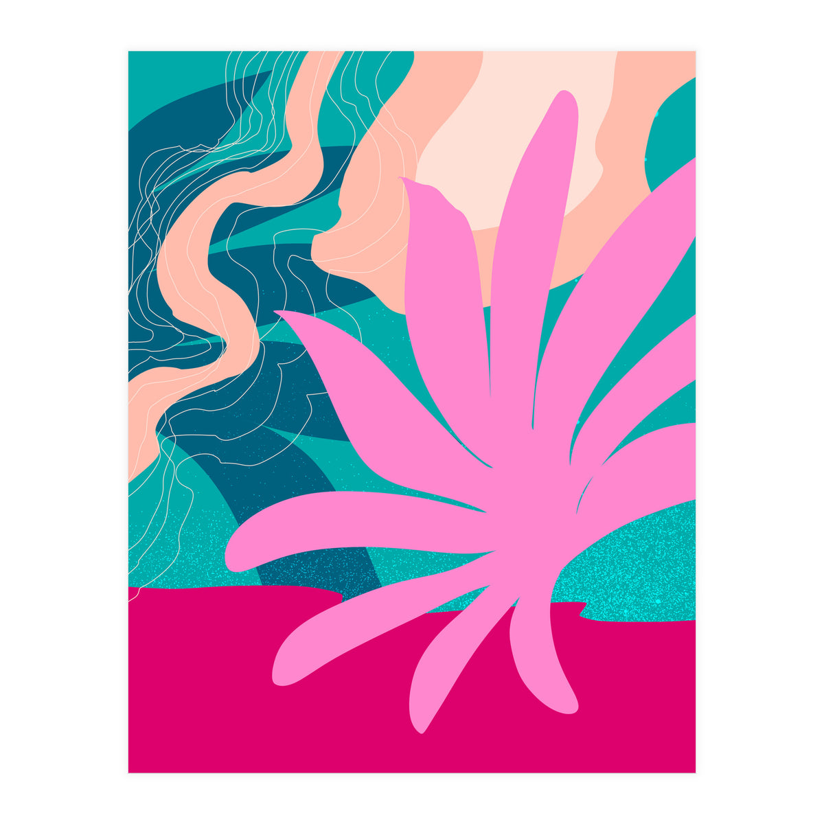 tropical impression (Print Only)