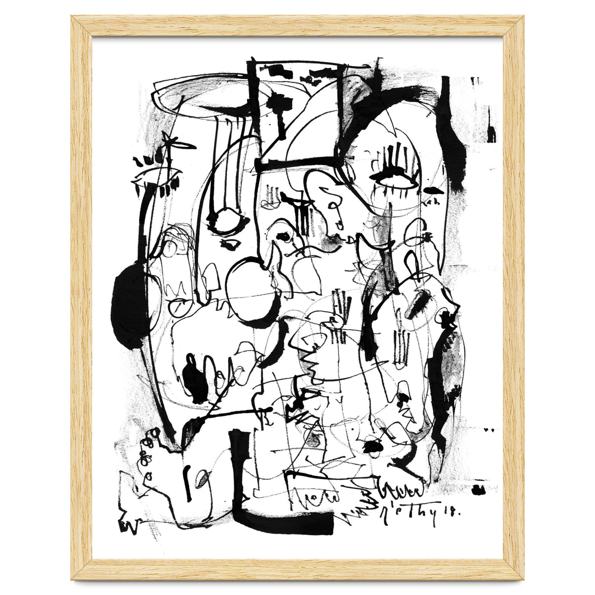 Inside The Mind - b&w