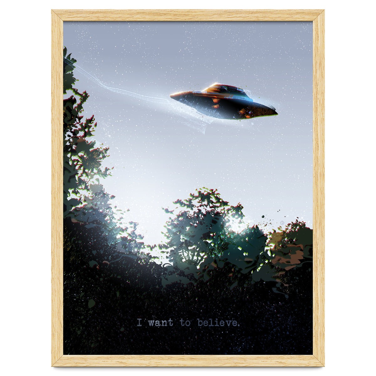 I Want To Believe Displate